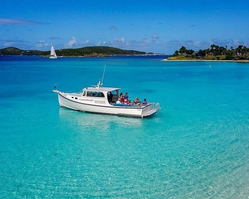 Private 41' Lobster Boat Snorkel Charter in St. John