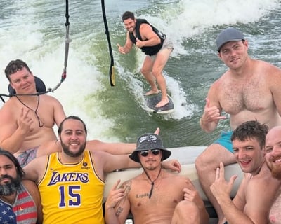 Malibu Wakesetter Surf Boat with Captain