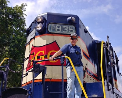 Drive a Locomotive in Parrish, Florida