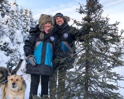 Willow Christmas Tree Sled Ride