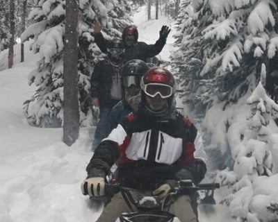 3-Hour Snowmobile Tour in Salida