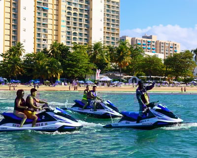 Jet Ski Tour in Isla Verde with Expert Guide