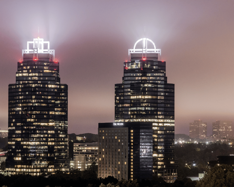 King & Queen Buildings Tour in Atlanta