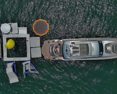 Miami Beach 94' Pershing Yacht Charter