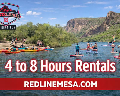 Full-Day Kayak & Paddleboard Rentals in Mesa