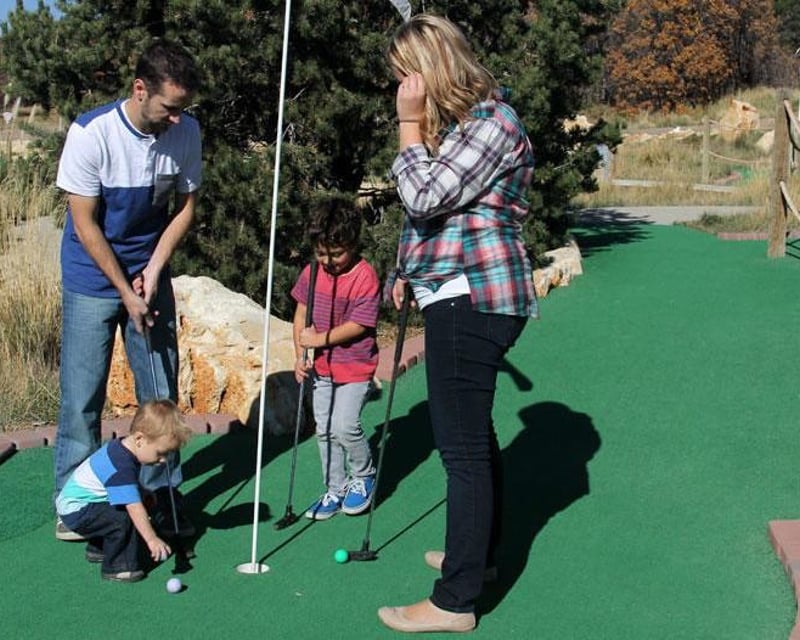18-Hole Mini Golf with Waterfalls Near Zion National Park