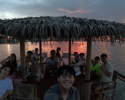 Sunset Tiki Boat Cruise In Destin Harbor