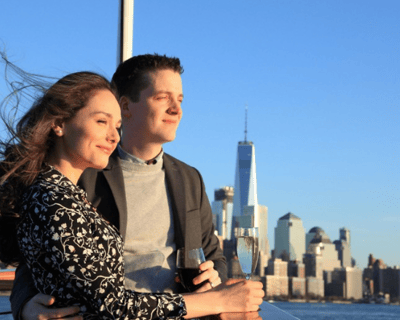 NYC Harbor Sunset Cruise Past the Statue of Liberty