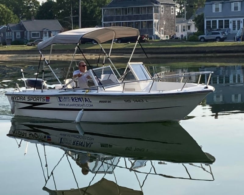 20' Dual Console Boat Rental in Wareham, MA