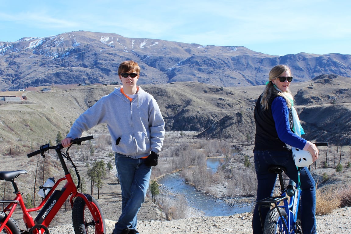 Fat Bike Tour Through Chelan River Gorge