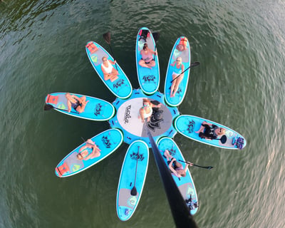 90-Minute SUP Yoga Class in Sylvan Lake