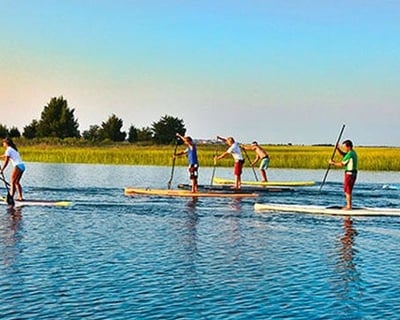 Stand-Up Paddleboard Rental on the Soundside
