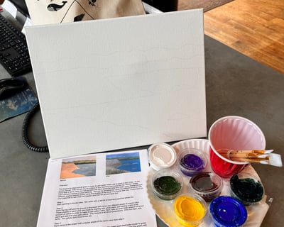 Plein Air Painting Kit In Rancho Palos Verdes