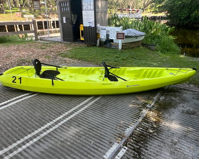 Tandem Kayak Rental at Lake Griffin State Park