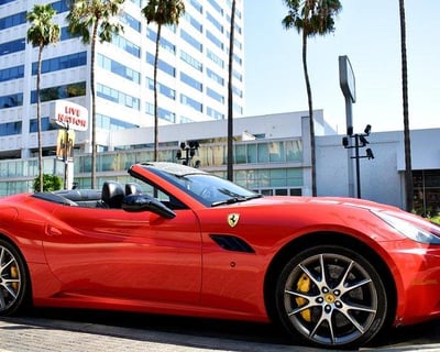 Drive a Ferrari on Sunset Boulevard in Los Angeles
