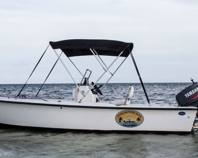 Rent a 17' Bay Boat in Key West