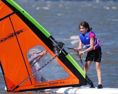 Learn to Windsurf in 2 Hours on Rehoboth Bay