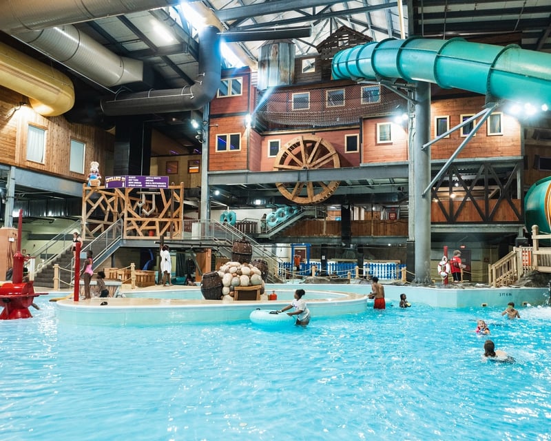 Gold Rush Indoor Water Park Day Pass in Rothbury, MI