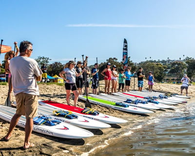 Private Paddle Board Lesson in San Diego