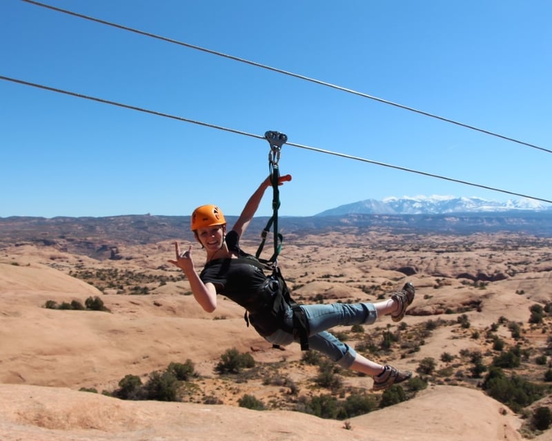 3-Hour Zipline Adventure in Moab