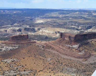 Fly Over Arches National Park From Moab
