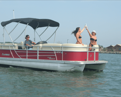 Luxury Landau Pontoon Boat Rentals
