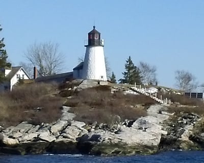 Burnt Island Light Tower Visit From Boothbay Harbor