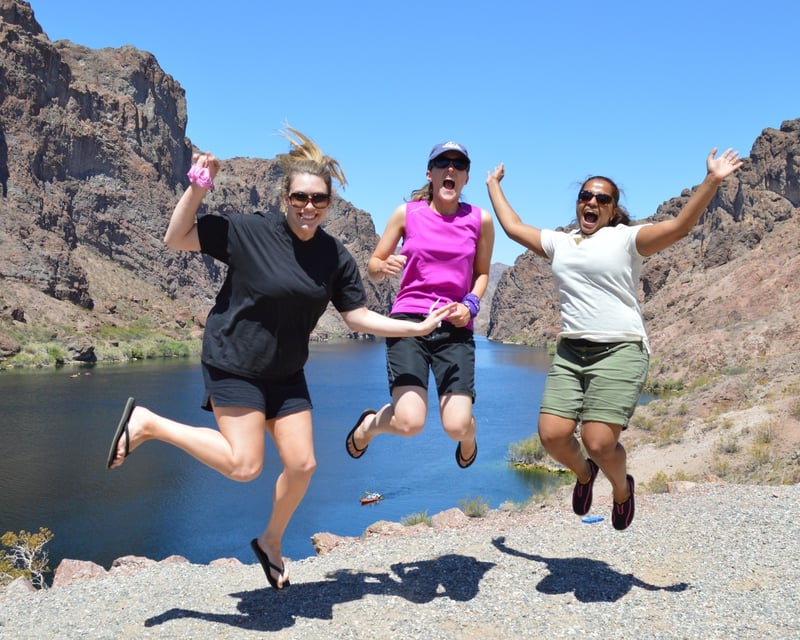 Black Canyon Kayak Tour with Shuttle near Las Vegas