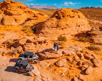 Self-Guided 2-Hour UTV/ATV Ride to Flintstone House