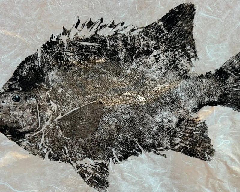 Traditional Gyotaku Fish Printing Class at Turtle Bay