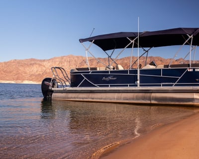 24' Pontoon Boat Rental in Las Vegas