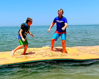 22' Floating Mat Rental in Union Pier
