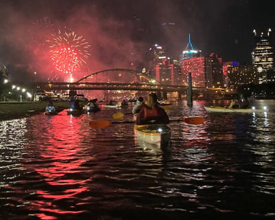 Pittsburgh Fireworks Kayak Tour