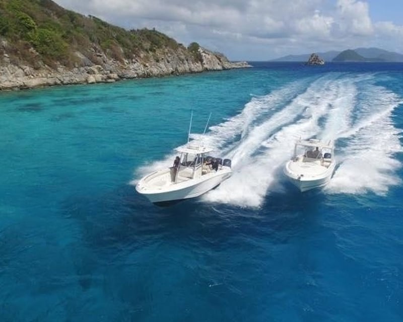 Private Full-Day Boat Charter in St. Thomas & St. John
