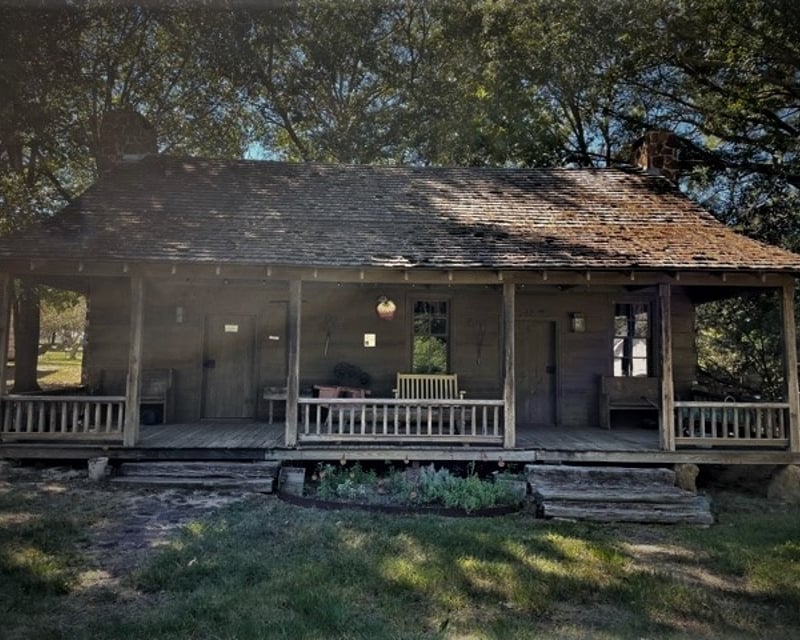 Historic 1842 Log House Venue Rental in Nacogdoches