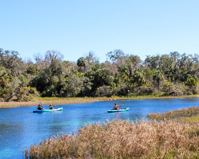 Tandem Kayak Rental at Rainbow Springs State Park