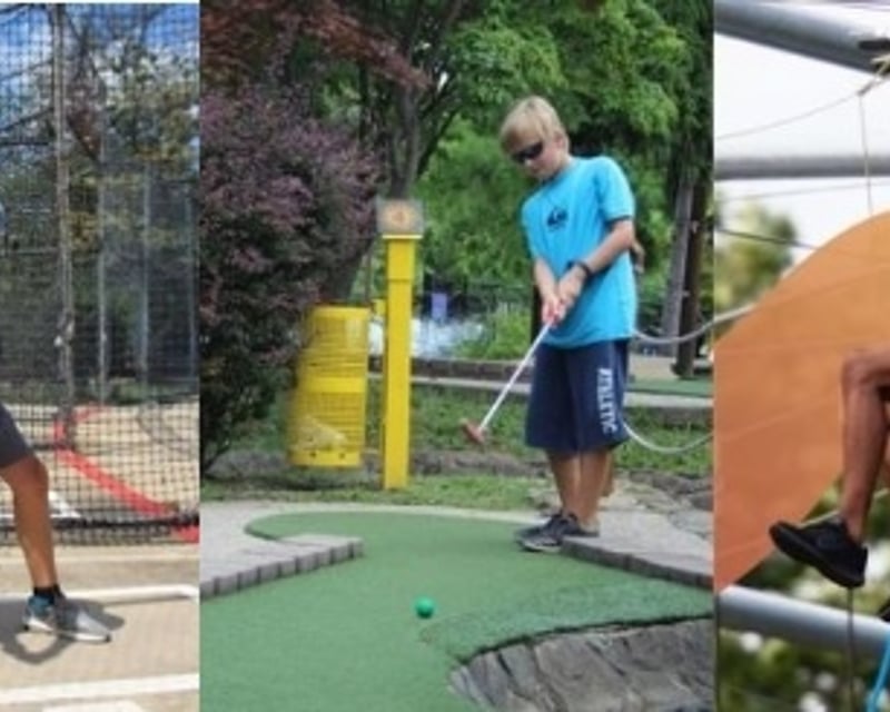 Ropes Course, Mini Golf & Batting Cages Pass in Arlington