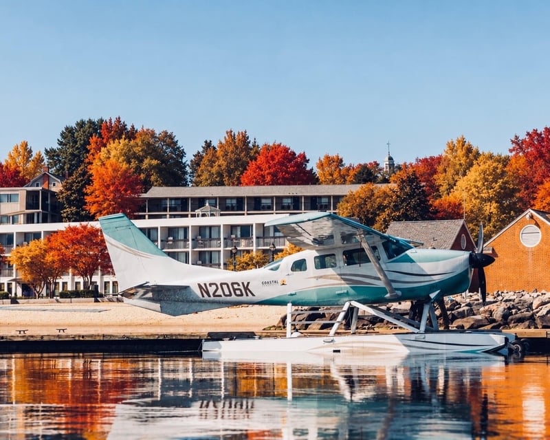 Private Fall Foliage Seaplane Tour from Irvington