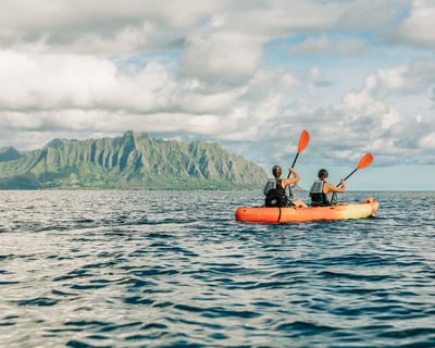 Kaneohe Bay Kayaking & Coral Reef Snorkeling