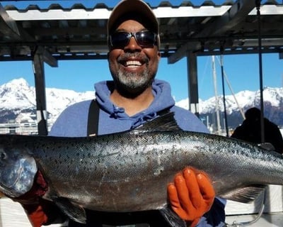 Salmon Fishing Charter in Seward