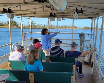 Crystal River Preserve Naturalist Boat Tour