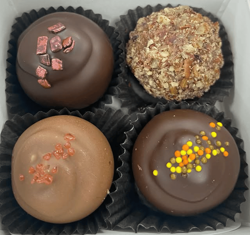 Sample 7 Chocolates & Roll 6 Truffles By Hand