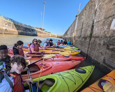 Chickamauga Dam Lock Kayak Tour