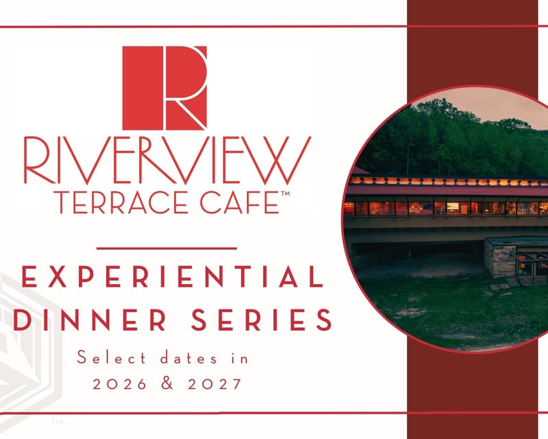 Frank Lloyd Wright Café 4-Course Dinner in Spring Green