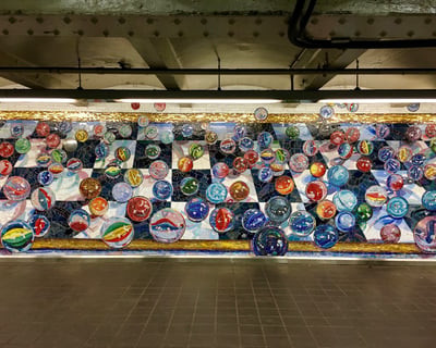 Explore Manhattan Subway Art on a Private Guided Tour