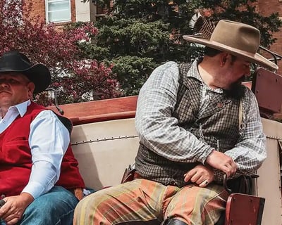 Evening Stagecoach Ride in Deadwood