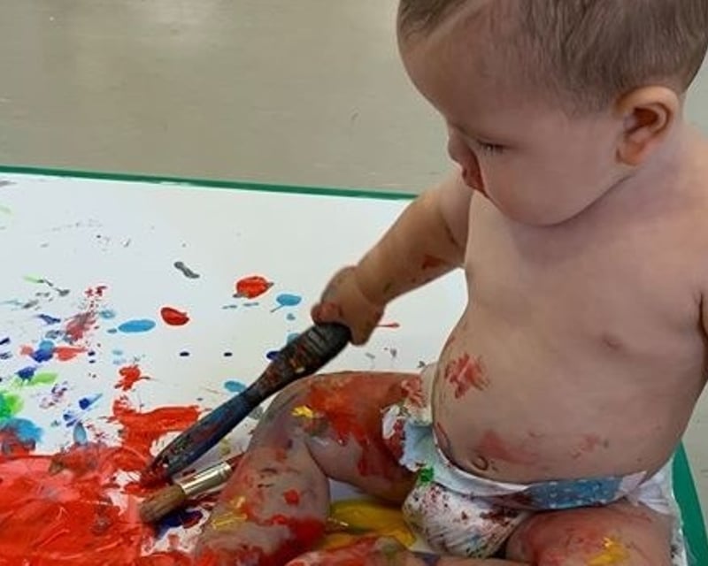 Messy Art & Sensory Play Class for Ages 6 & Under in Hopkins