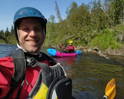 Half-Day Anchor River Packrafting Tour