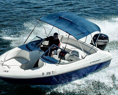 Mission Bay 2-4 Hour Runabout Boat Rental