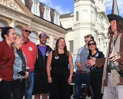 Pirate Guided Walking Tour of the French Quarter